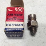 Nos Hoffman No. 500 Psi Water Or 15 Steam Vent 1/8" Npt. Fixed Price $7.00.