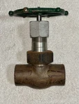 Nos Rockwell Edward 1 Globe VALVE-WOG-WATER-GAS-OIL-4000 Psi 600-700F. Fixed Price $44.99.