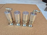 Lot Of 4 Swagelok 6LW-MSM-DPE-2-P-C 85PSI Min Pressure Valve Stainless Steel. Fixed Price $49.99.