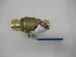 Homewerks 116-6-112-112 , 1-1/2" Press Brass Ball Valve. Fixed Price $88.00.