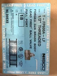 Nibco T-FP600A-LF 1/2" Threaded Lead Free Brass Full Port Ball Valve Lot Of 18. Fixed Price $190.00.