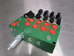 Parker Hydraulic Manifold Block W/ CAP012H Coils IC-4849 2249 44530 9P001775. Fixed Price $1749.99.