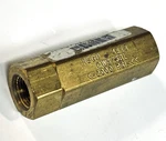Rego CW375BL 3/8" Fpt X 2000 Psi Threaded Brass Check Valve Brand New. Fixed Price $34.95.
