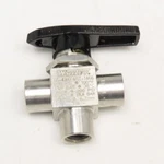Whitey SS-43XF 4RT-1466 Stainless Steel Way Valve 200PSI G1/4. Fixed Price $55.57.