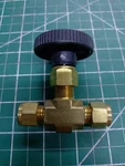 Parker 6Z-V6LN-B Brass Needle Valve 3/8" Compression To. Fixed Price $45.00.