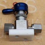 Ham-let HP20-4VKHL-GF4 Diaphragm Valve, 316L, 3060PSI Used. Fixed Price $72.19.