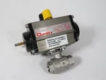 Durair AS7212MC Ball Valve And Pneumatic Actuator Assembly W/AP050ABSR5 Nop. Fixed Price $637.49.
