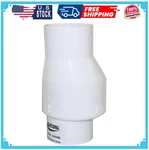 Versatile 3 White Pvc Swing Check Valve - Secure Seal And Easy Install. Fixed Price $82.11.