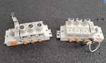 2X Smc Din Rail Mount Pressure Blocks 6X Regulators ARM11CB0-R00-A1Z. Fixed Price $119.99.