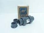 252345 New In Box; Spears 4539-010 Ball Check Valve; 1NPS/NPT; 235PSI. Fixed Price $93.94.