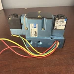 Mac Solenoid Valve 6221A111 PM-111DA With Base 110/120V -used. Fixed Price $55.00.
