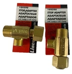 2 Pack Lincoln 109390 3/8" 1/4" Low Lead Supply Stop Extender Tee. Fixed Price $14.61.