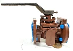 Durco G411 Sleeveline Plug Valve 3/4" Class 150 Rf Flanged End, Full Port. Fixed Price $157.71.