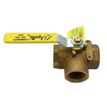 Apollo Conbraco 70-605-01 3-WAY, Bronze, Full-port, Npt, Ball Valve, 1". Fixed Price $50.15.
