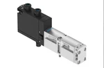 Festo VSVA-B-P53C-ZD-A2-1T1L Air Solenoid Valve 5/3 539188. Fixed Price $54.00.