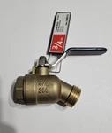 American Valve M76QT 3/4" Quarter Turn Hose Bib Fip, 2 Port, 3/4-INCH, Brass. Fixed Price $32.97.