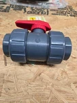 Asahi Ball Valve 2" Socket / Thread Pvc Neoprene O-rings --11A. Fixed Price $13.40.