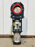 6 Fabri-valve XS-150 Ulv Pneumatic Knife Gate 150# Urethane Lined. Fixed Price $1485.00.