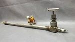 Dragon 3/8" Needle Valve 13239-1, 3600 Psi Wog A182F316 W/ 1/2" Stainless Riser. Fixed Price $350.19.