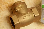 American Valve G31 Lead-free Brass Swing Gate Pipe Check 1-INCH Npt Thread. Fixed Price $19.95.