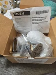 Moen One-handle Tub/shower Trim Kit Chrome Open Box Missing Spout. Fixed Price $25.00.