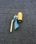 (qty 2) Nibco TFP600A-LF: 3/4" Threaded Dzr Brass Ball Valve Lead-free 350PSIG. Fixed Price $43.18.