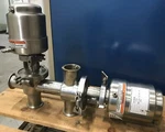 Tri-flo Air Actuated Valves W/ 361-21M-20-1 1/2-316L & 361-10-A220-2 Actuators. Fixed Price $1299.98.