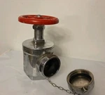 Giacomini A56Y036 Angle Hose Valve Male Nyfd 3.28X8 1/2" Fnpt Chrome 300#. Fixed Price $100.00.