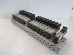 Humphrey, HA040E1, 3 Port Assy, 17 Valves, Used. Fixed Price $37.00.