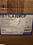 Toto TET1LA32#CP Chrome Automatic Flush Valve For Toilet 1.28 Gpf. Fixed Price $155.00.