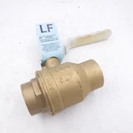 Apollo 1-1/4" Fnpt 600CWP Brass Lead Free Full Port Ball Valve 94ALF-206-01A. Fixed Price $27.44.