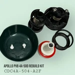 Genuine Oem Apollo 1/2" To 3/4" 4A-500 Assembly Rebuild Repair Kit Backflow Pvb. Fixed Price $107.27.