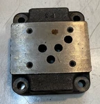 Vickers Hydraulic Valve Block Subplate 4-1/2" X 4" 1-1/2" 17MM Bore. Fixed Price $99.99.