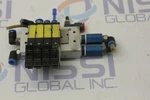 Festo PRMZ-5-M5-5 30 245 Pneumatic Block W/lot Of 34MZH-5/2-1,5-L-LED Solenoind. Fixed Price $112.49.
