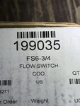 Mcdonnell Miller FS6-3/4 Flow Switch. Fixed Price $449.99.