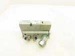 Numatics 123BA43AMN00061 Pneumatic Solenoid Valve W/manifold Base 24VDC. Fixed Price $42.49.