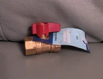 Everflow Gas Ball Valve 3/4" 4534. Fixed Price $7.00.