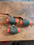 Victaulic 2-1/2" Style 721 Ball Valves 1000 Wog Nace Grooved Ends Lot Of 3. Fixed Price $187.50.