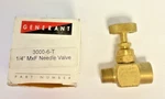 Generant 3000-6-T 1/4" Mxf Needle Valve. Fixed Price $25.00.