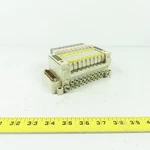 Smc 9-SLOT Pneumatic Valve Manifold Bank (8)VQ1101N-51 (1)VQ1201N-51 0.7MPA 24VD. Fixed Price $85.89.