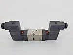 New Smc VF3240-5TZ Solenoid Valve Push Type Override, 21-26VDC, 0.1-0.9MPA. Fixed Price $99.95.