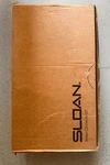 Sloan 3370421 Ecos 111 Exposed Sensor Hardwired Water Closet Flushometer, 1.28 G. Fixed Price $598.97.