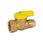 Homewerks 1/2 In Brass Flare X Fip Gas Ball Valve VGV1LHR3. Fixed Price $16.99.