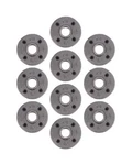 1/2" Flange Fitting, Pipe Decor Black Malleable Iron Fittings Standard 1/.... Fixed Price $33.14.