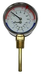 Trerice PTC14403 Bottom Stem Tridicator, 1/2" Npt Connection, 3" Face, 30-250 F/. Fixed Price $95.40.