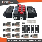 Labwork Heavy Duty 4 Spool Hydraulic Control Valve 12V Dc 13 Gpm 3600 Psi. Fixed Price $371.28.