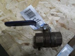 Nibco T-580A 3/4" 400# Brass Ips Threaded Ball Valve. Fixed Price $21.95.