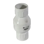 Nds Flocontrol Series 1011 Spring Check Valve Pvc 1-1/2 In. Slip 1/2#. Fixed Price $59.32.