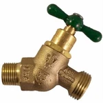 Arrowhead 1/2"MIP X 3/4" Mht Brass Anti-siphon No-kink Hose Bibb. Fixed Price $17.99.