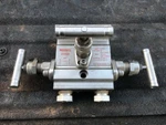 Whitey Swagelok Stainless Valve Manifold Body Female SS-M3NBF8-FL. Fixed Price $50.00.